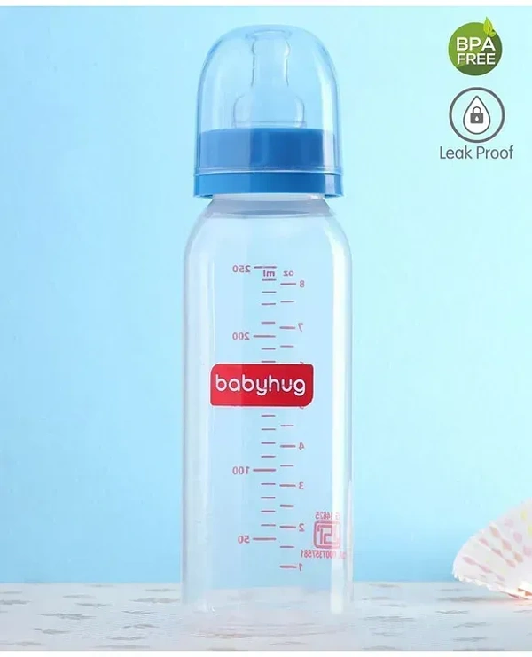 BABYHUG FEEDING BOTTLE 0+M BLU BLUE - 25ML