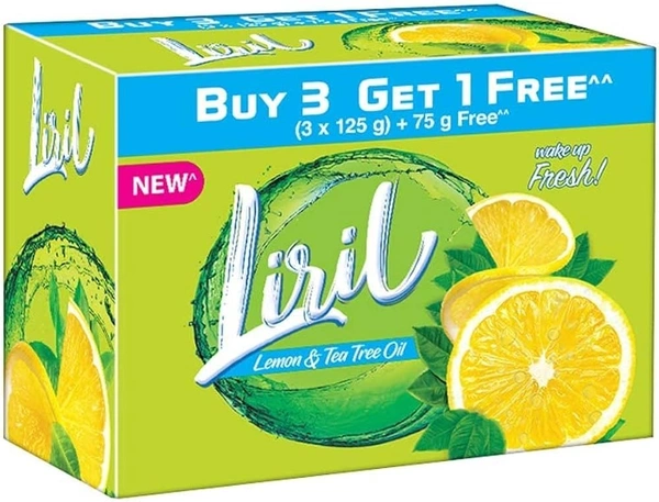 LIRIL SOAP LIME & TEA TREE B3G1 SET - 500GM