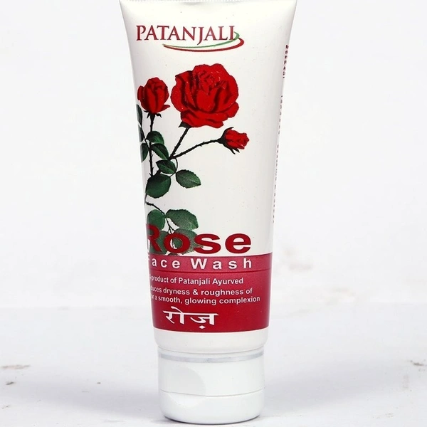 PATANJALI F/W ROSE FACE WASH - 100GM