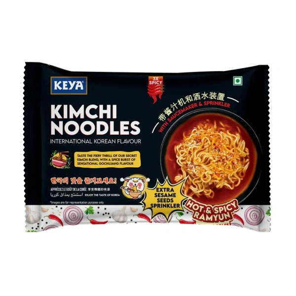 KEYA KIMCHI NOODLES 3X SPICY - 89GM