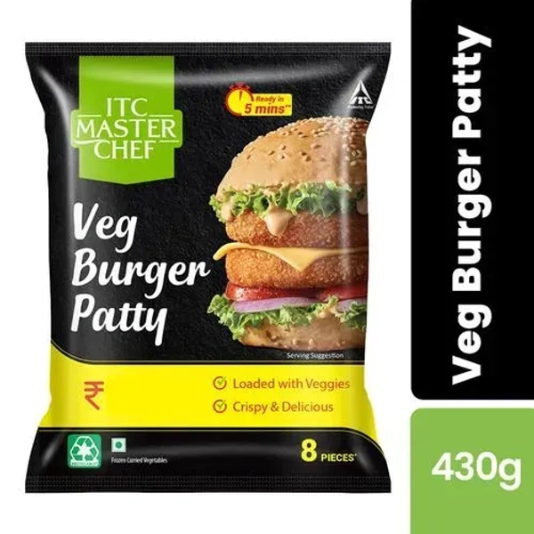 ITC MASTER CHEF VEG BURGER PATTY - 430GM