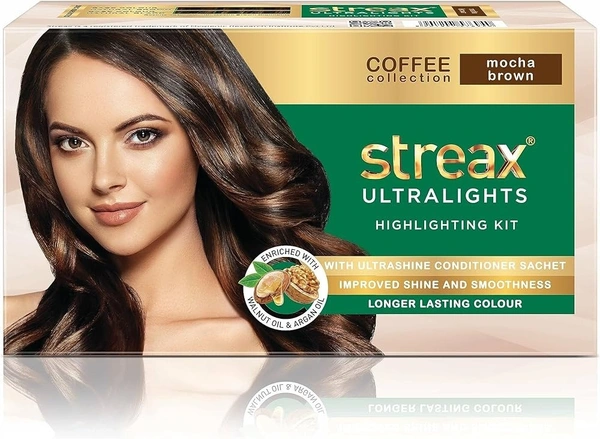 STREAX PROF. HIGHLIGHTING KIT MOCHA BROWN - COMBO