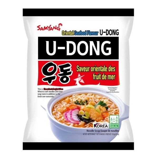 SAMYANG ORIENTAL SEAFOOD FLAVOUR U-DONG - 120GM