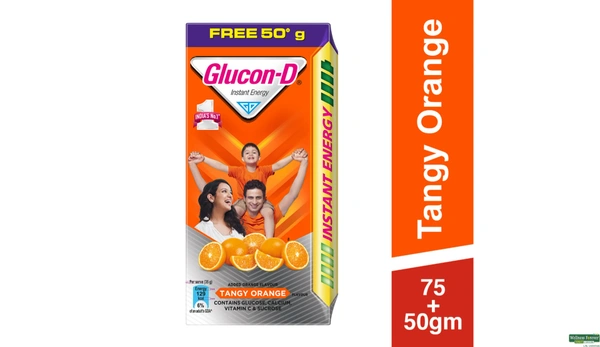 GLUCON-D ORANGE - 100GM