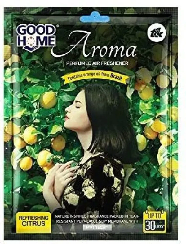 GOOD HOME AROMA POCKET AIR FRESHNER LEMON - 1N