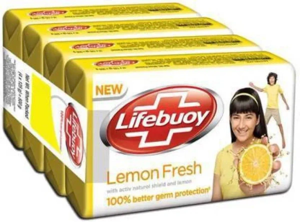 LIFEBUOY SOAP LEMON FRESH 4X - 4X100GM