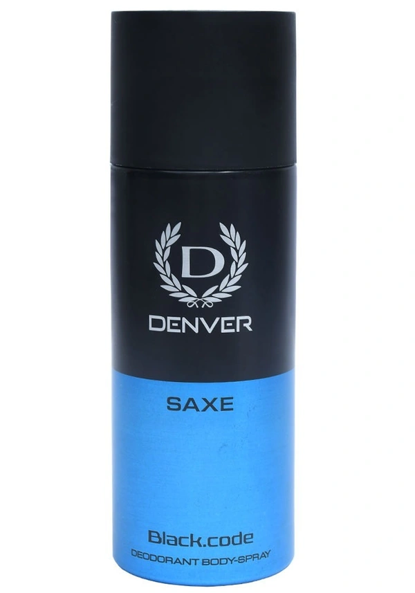 DENVER DEO BLACK CODE SAXE - 150ML
