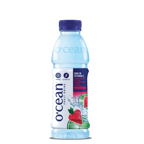 O-CEAN WATER FRUIT DRINK STRAWBERRY - 500ML