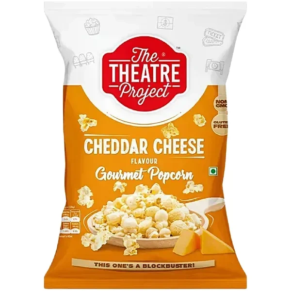 TTP POPCORN CHEDDAR CHEESE - 32GM