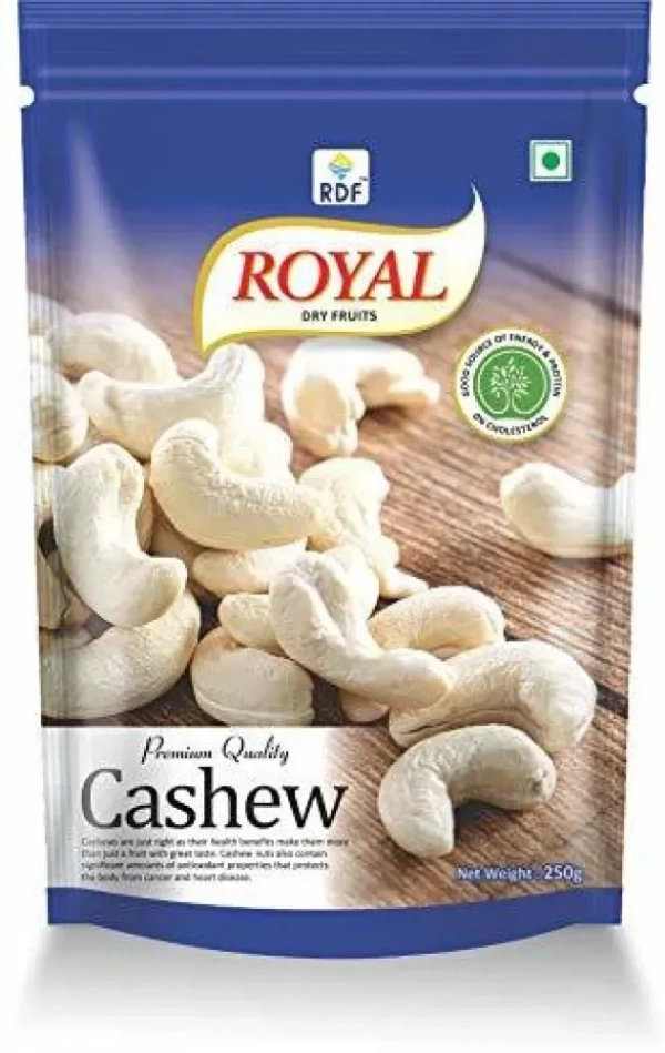 ROYAL CASHEW ROASTED & SALTED - 250GM