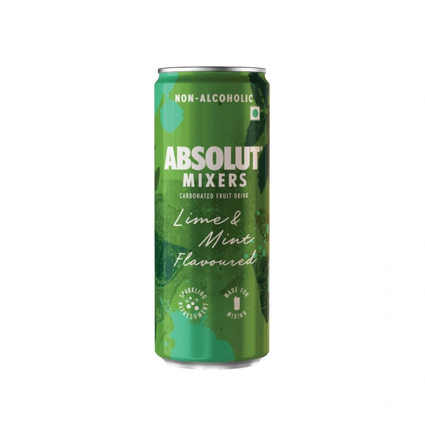ABSOLUT NON-ALCHOLIC MIXERS LIME & MINT - 250ML