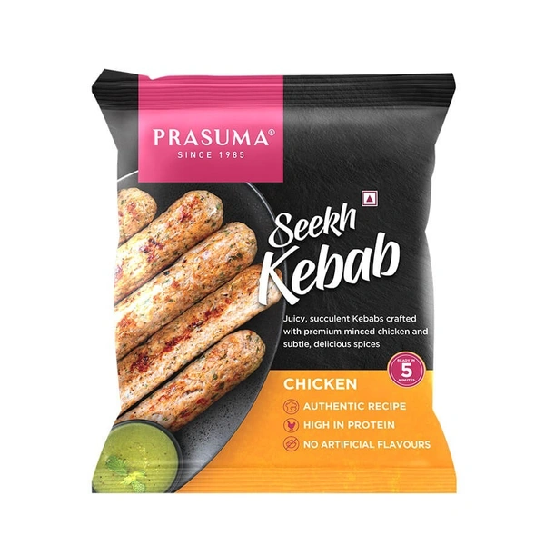 PRASUMA CHICKEN SEEKH KABAB - 500GM