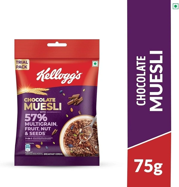 KELLOGGS MUESLI CHOCOLATE - 75GM