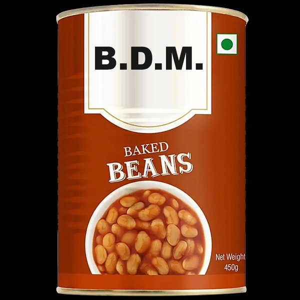 BDM BAKED BEANS IN SAUCE - 450GM