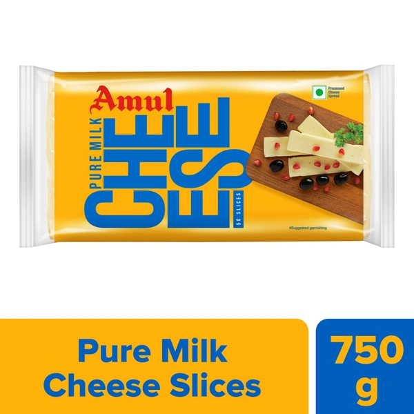 AMUL CHEESE SLICE - 750GM