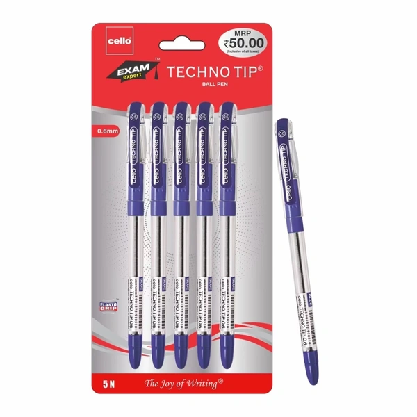 CELLO B.PEN TECHNO TIP BLUE - 5N