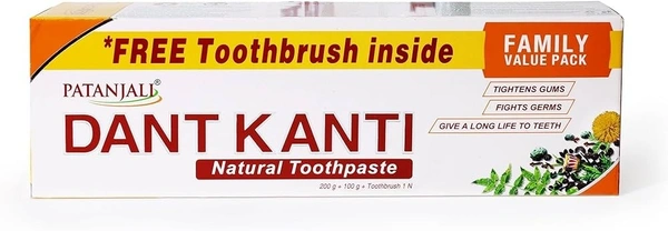 PATANJALI T/P DANT KANTI - 200+100GM