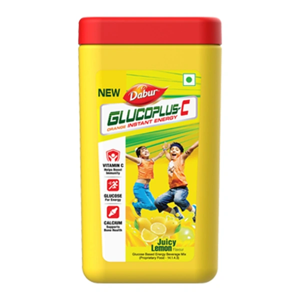 DABUR GLUCOPLUS-C LEMON - 400GM