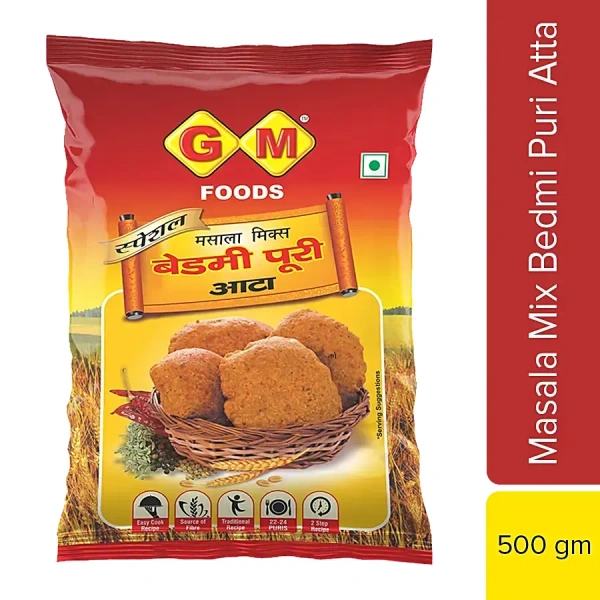 GM BEDMI PURI AATA MIX - 500GM