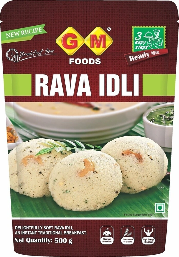 GM RAVA IDLI MIX - 500GM