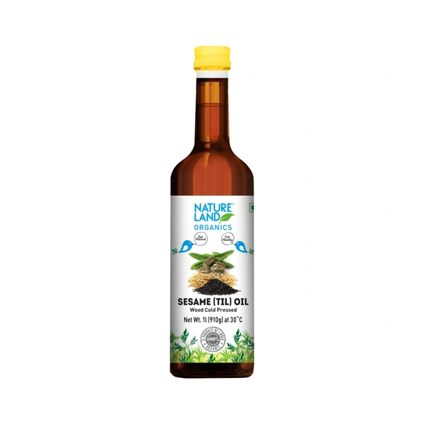 NLO ORGANIC BLACK SESAME (TIL) OIL - 1LTR