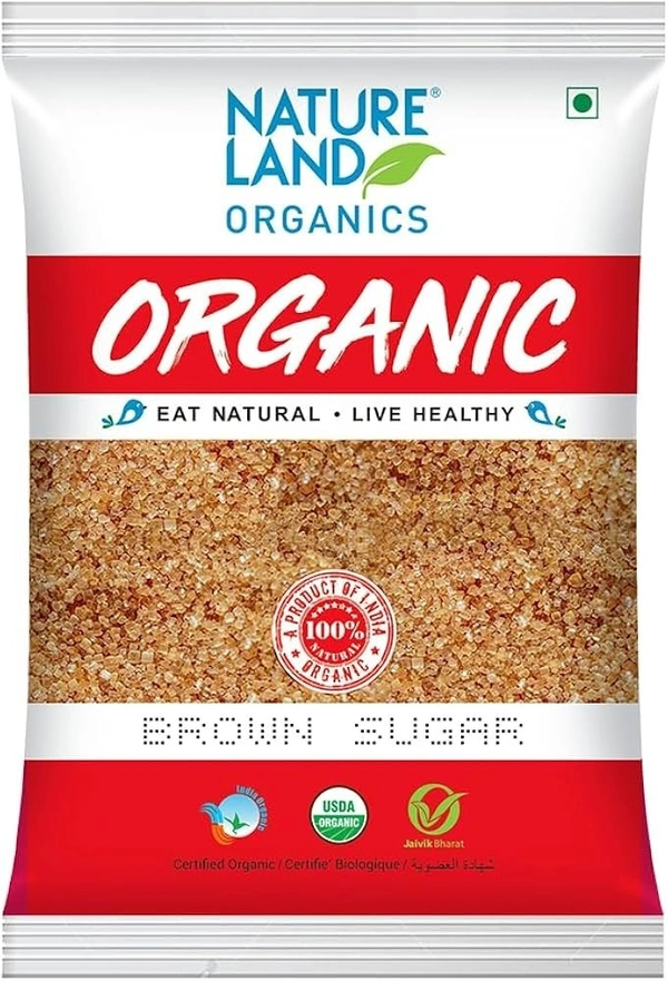 NLO ORGANIC BROWN SUGAR - 1KG