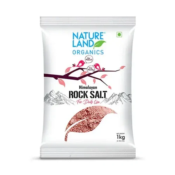 NLO ORGANIC HIMALAYAN ROCK SALT - 1KG