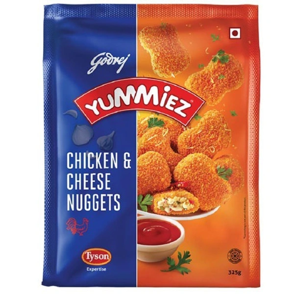 GYM CHK & CHEESE NUGGETS - 325GM