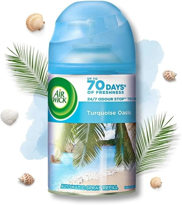 AIRWICK MATIC REFILL LIFE-SCENTS TURQUOISE OASIS - 250ML