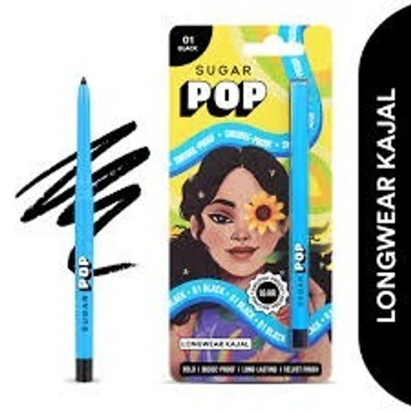 SUGAR-POP KAJAL 01-BLACK - 0.3GM