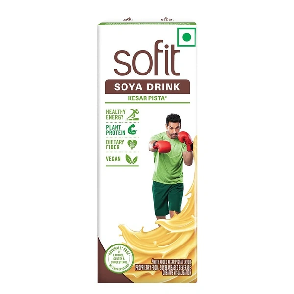 SOFIT S.MILK KESAR PISTA - 200ML