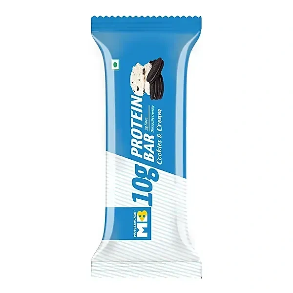 MUSCLEBLAZE 10G PRO. COOKIES & CREAM BAR - 35GM
