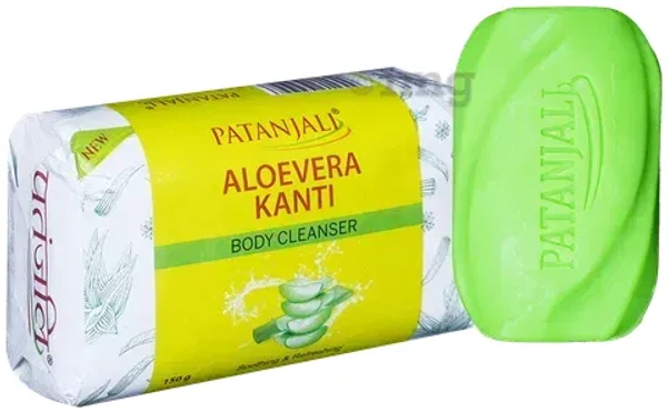 PATANJALI SOAP ALOE VERA - 75GM