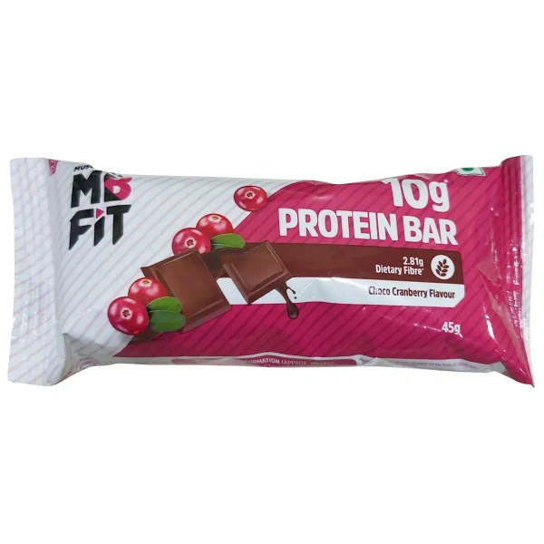 MUSCLEBLAZE 10G PRO. CHOCO CRANBERRY BAR - 45GM