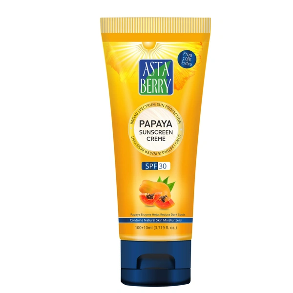 ASTA BERRY SUNSCREEN SPF-30 - 100GM