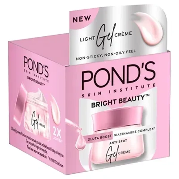 PONDS CRM BRIGHT BEAUTY GEL VIT-C - 23GM