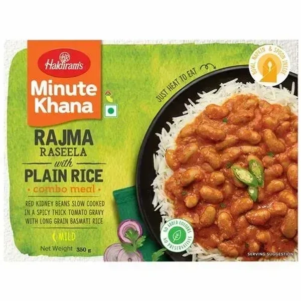 HALDIRAM RTE RAJMA WITH PLAIN RICE - 375GM
