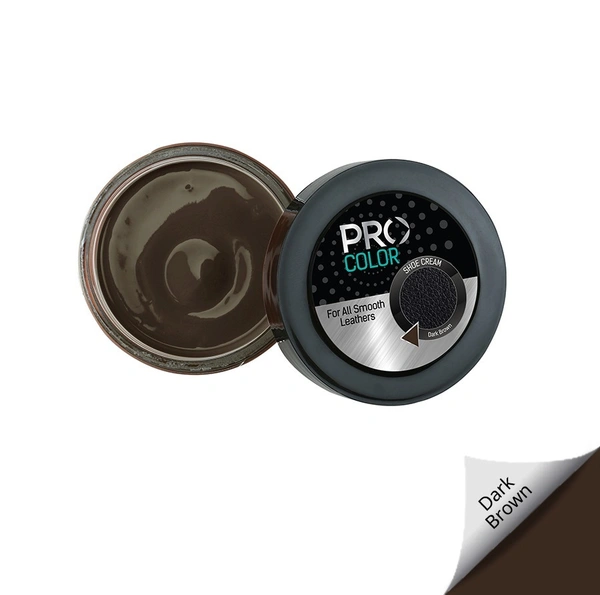 PRO SHOE CREAM DARK BROWN - 50ML