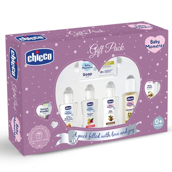 CHICCO BABY CARING GIFT SET (PURPLE) - 5N