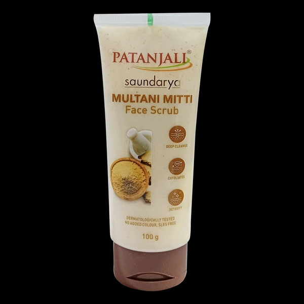 PATANJALI SCRUB MULTANI MITTI - 100GM