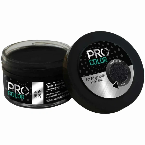 PRO SHOE CREAM BLACK - 50ML