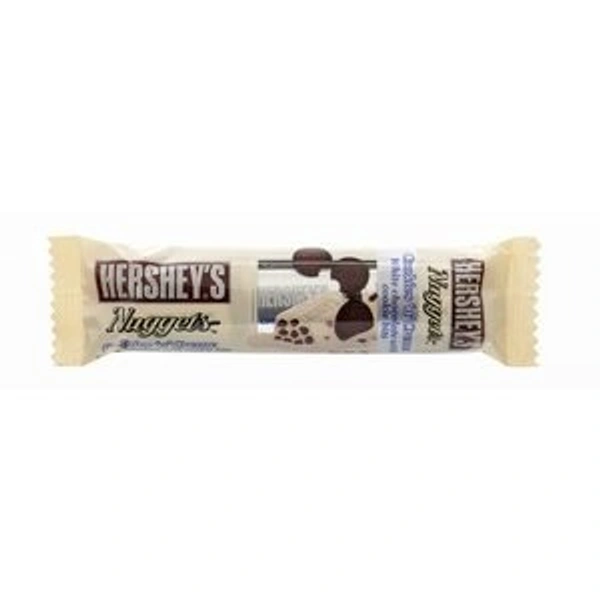 HERSHEYS NUGGETS COOKIES-N-CREAM - 28GM
