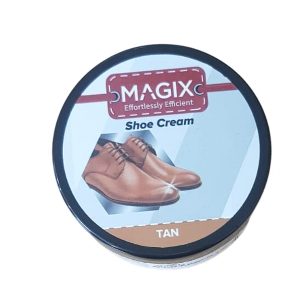 MAGIX SHOE WAX POLISH TAN - 48GM