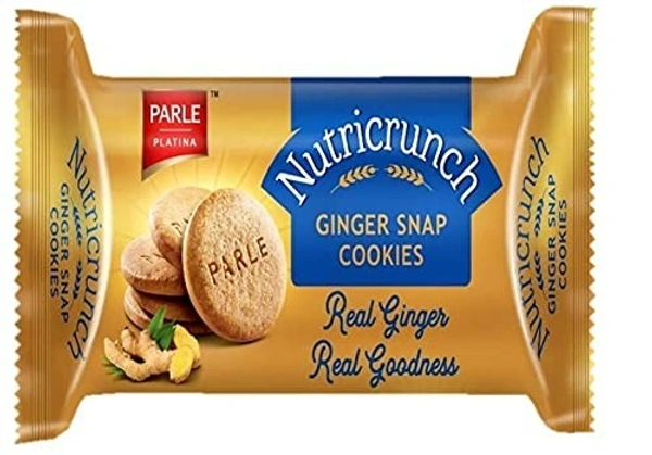 PARLE NUTRICRUNCH GINGER SNAP COOKIES - 100GM