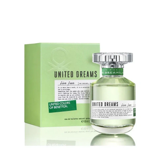 PERFUME UCB WOMEN LIVE FREE - 80ML