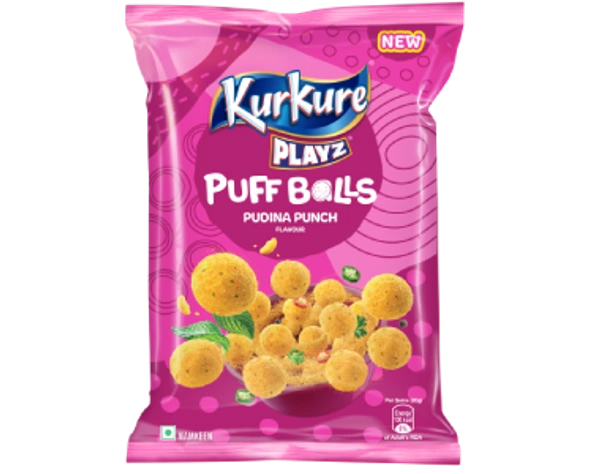 KURKURE PUFFS PUDINA PUNCH - 55GM