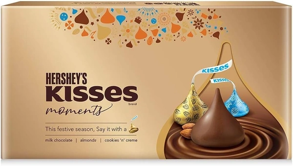 HERSHEYS GP KISSES MOMENTS - 129GM