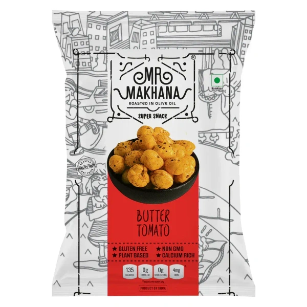 MR MAKHANA BUTTER TOMATO - 65GM