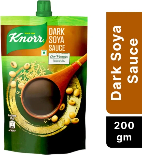 KNORR DARK SOYA SAUCE - 200GM