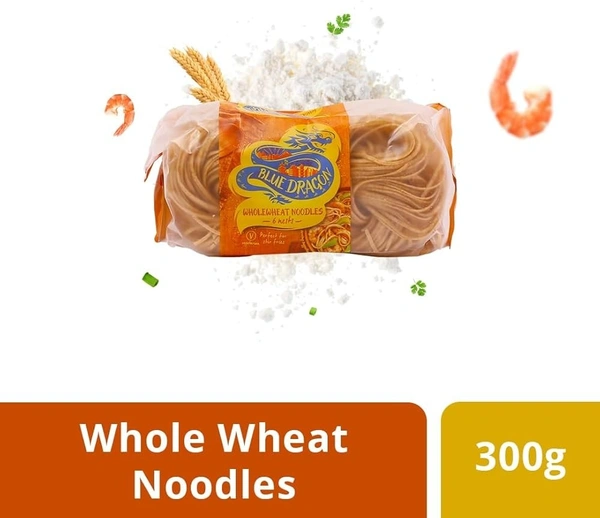 BLUE DRAGON WHOLEWHEAT NOODLES 6 NESTS - 300GM